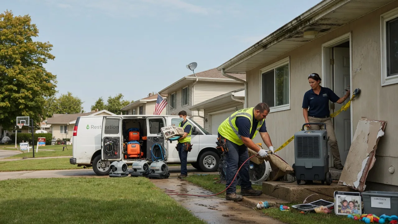 Water Damage Restoration in Connecticut near me